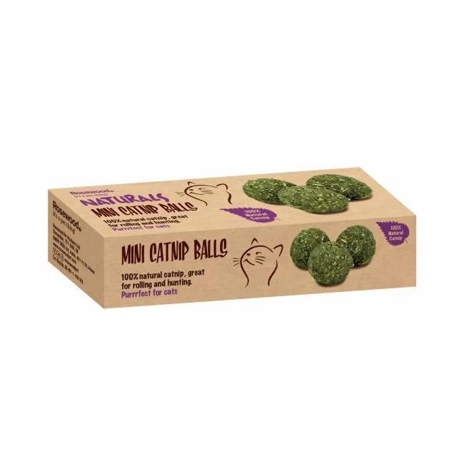 39067 - CAT NATURALS CATNIP MINI BALLS 10pcs - Pet shop Petsite.gr - Διάφορα