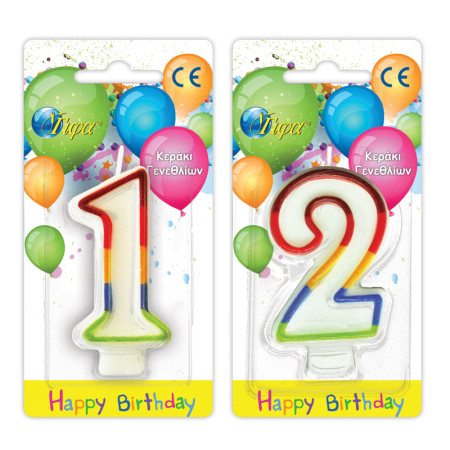 ΚΕΡΑΚΙ ΓΕΝΝΕΘΛΙΩΝ ΝΟΥΜΕΡΑ 0-9 & ? 1τμχ