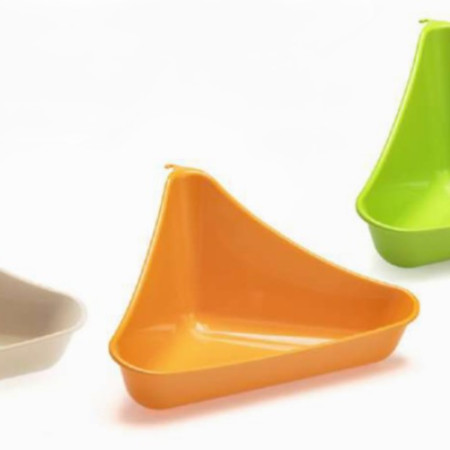 ANGULAR TOILET FOR RODENT CAGES 26*35*18cm LEO PET