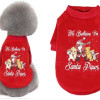ΦΟΥΤΕΡ ΣΚΥΛΟΥ BELIEVE IN SANTA SMALL 20cm