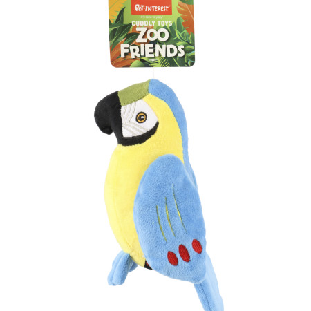 ΛΟΥΤΡΙΝΟ ΠΑΙΧΝΙΔΙ ΣΚΥΛΟΥ TROPICAL BIRDS 25*13*12cm