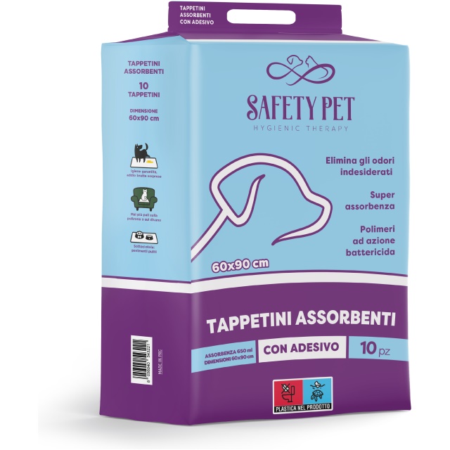 4323 - ΠΑΝΕΣ ΔΑΠΕΔΟΥ QUICKDRY 60*90cm 10τμχ SAFETY PET - Pet shop Petsite.gr - Διάφορα