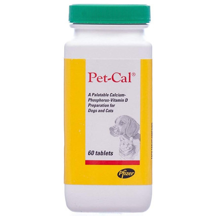 PET CALCIUM 60 TABS
