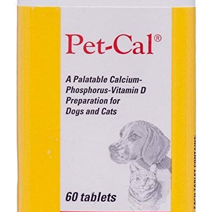 PET CALCIUM 60 TABS