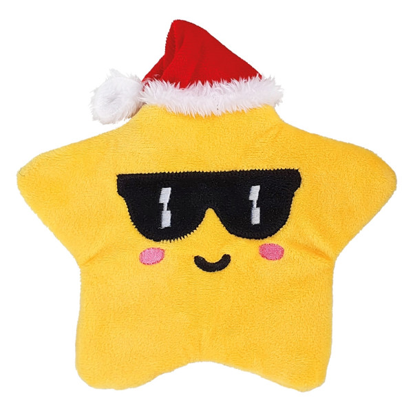51866 - XMAS PLUSH STAR COOL 18cm NOBBY - Pet shop Petsite.gr - Nobby