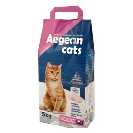 AEGEAN CAT ΑΜΜΟΣ ΓΑΤΑΣ BABY POWDER 5kg