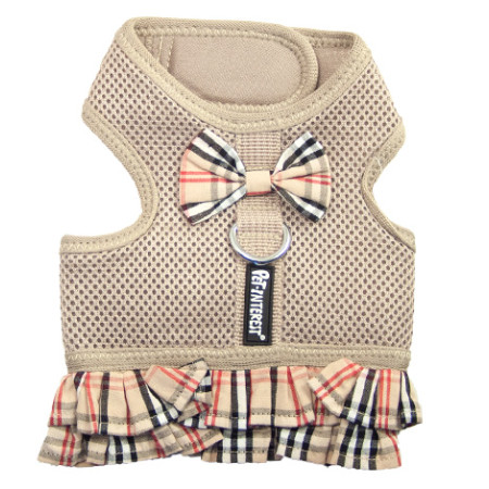 MESH HARNESS WITH SKIRT LARGE ΣΑΜΑΡΑΚΙ 30-37.5*46-52cm ΜΗΚΟΣ 20cm PETINTEREST