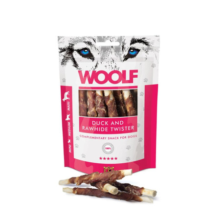 WOOLF DUCK & RAWHIDE TWISTER 100gr
