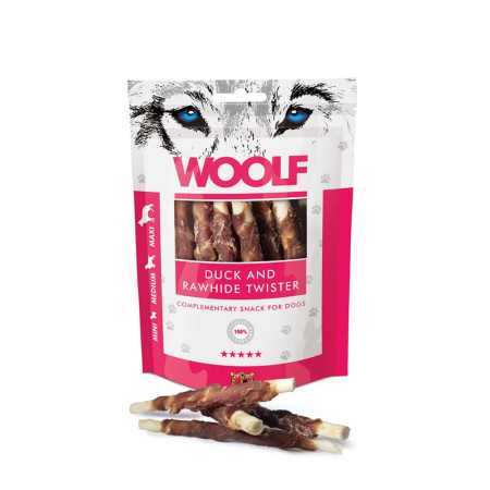 WOOLF DUCK & RAWHIDE TWISTER 100gr