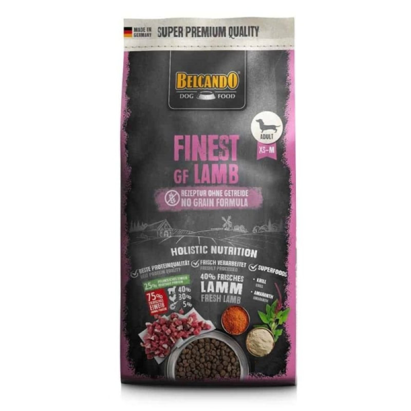 556405 - BELCANDO ADULT FINEST GRAIN-FREE LAMB 1kg - Pet shop Petsite.gr - Belcando