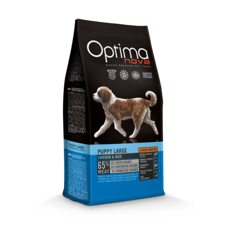 OPTIMA NOVA DOG PUPPY LARGE CHICKEN & RICE 2kg