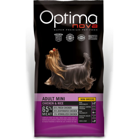 OPTIMA NOVA DOG ADULT MINI CHICKEN & RICE 12kg