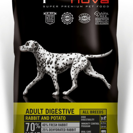 OPTIMA NOVA DOG ADULT DIGESTIVE RABBIT & POTATO 2kg