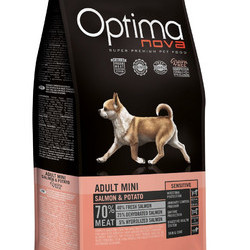 OPTIMA NOVA DOG ADULT MINI SENSITIVE SALMON & POTATO 2kg