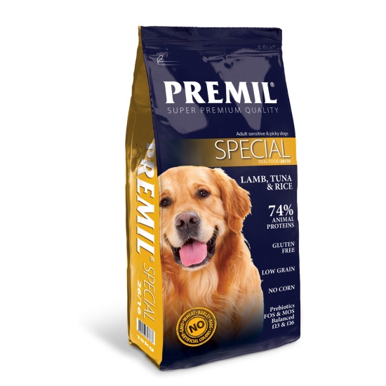 600108S - PREMIL DOG ADULT SPECIAL LAMB,TUNA & RICE 15kg - Pet shop Petsite.gr - Διάφορα