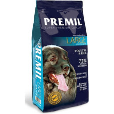 PREMIL DOG ADULT LARGE POULTRY & RICE 15kg