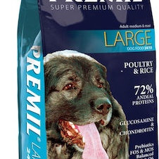 PREMIL DOG ADULT LARGE POULTRY & RICE 15kg