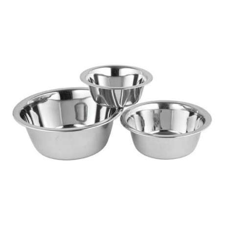 6054 - ΑΝΟΞΕΙΔΩΤΟ ΜΠΩΛ ΦΑΓΗΤΟΥ & ΝΕΡΟΥ 2500ml 24.90cm - Pet shop Petsite.gr - Pet Camelot