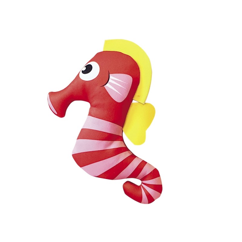 61515 - FLOATING TOY ΙΠΠΟΚΑΜΠΟΣ ΜΕ ΣΦΥΡΙΧΤΡΑ 19cm NOBBY - Pet shop Petsite.gr - Nobby