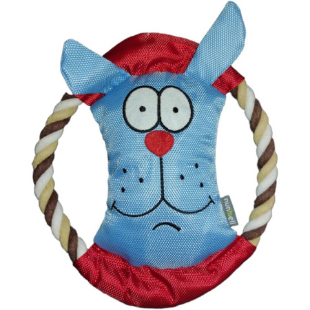 ΠΑΙΧΝΙΔΙ ΦΑΤΣΑ ΣΚΥΛΟΥ ΜΕ ΔΙΠΛΗ ΧΕΙΡΟΛΑΒΗ Φ22cm PAWCARE