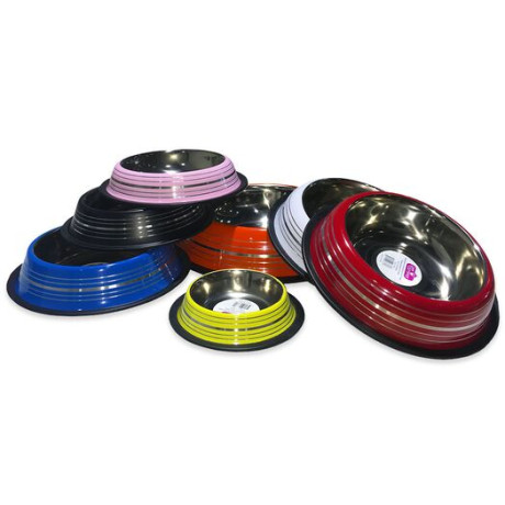 6660 - ΑΝΟΞΕΙΔΩΤΟ ΜΠΩΛ ΧΡΩΜΑΤΙΣΤΟ 240ml 11.2cm PET CAMELOT - Pet shop Petsite.gr - Pet Camelot
