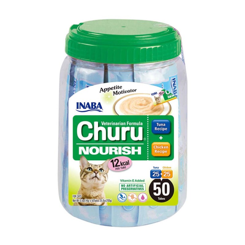 701602 - CHURU CAT NOURISH ΤΟΝΟΣ & ΚΟΤΟΠΟΥΛΟ 14gr - Pet shop Tropikos on line - Διάφορα