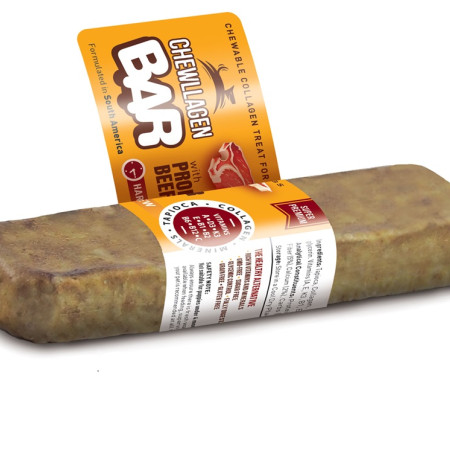 ΜΠΑΡΑ ΚΟΛΛΑΓΟΝΟΥ MEDIUM ΜΕ ΓΕΥΣΗ ΜΟΣΧΑΡΙ 105g - 13*4cm CHEWLLAGEN BAR