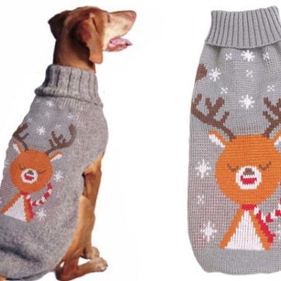 ΠΟΥΛΟΒΕΡ ΣΚΥΛΟΥ RUDOLPH GREY XXLARGE 44cm