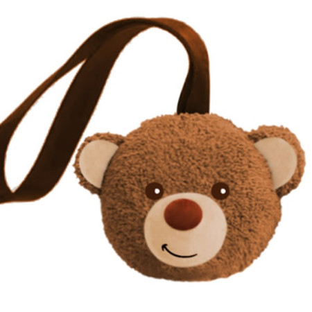 ΑΡΚΟΥΔΑΚΙ ΜΕ ΜΠΑΛΑΚΙ TENNIS 6.5cm