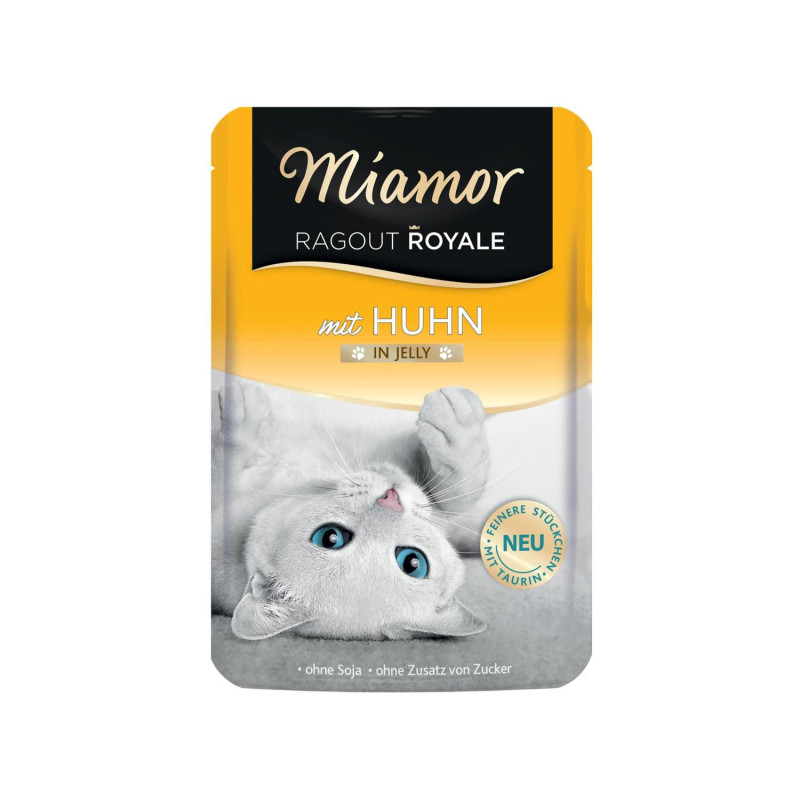 74051 - MIAMOR RAGOUT ROYALE JELLY ΚΟΤΟΠΟΥΛΟ 100gr - Pet shop Petsite.gr - Διάφορα