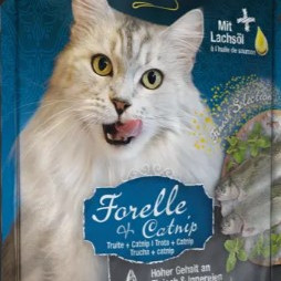 LEONARDO CAT ΠΕΣΤΡΟΦΑ & CATNIP ΦΑΚΕΛΑΚΙ 85gr