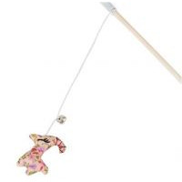 ΚΑΛΑΜΙ ΓΑΤΑΣ ΞΥΛΙΝΟ ΜΕ ΕΛΑΦΑΚΙ 6*5cm/40cm