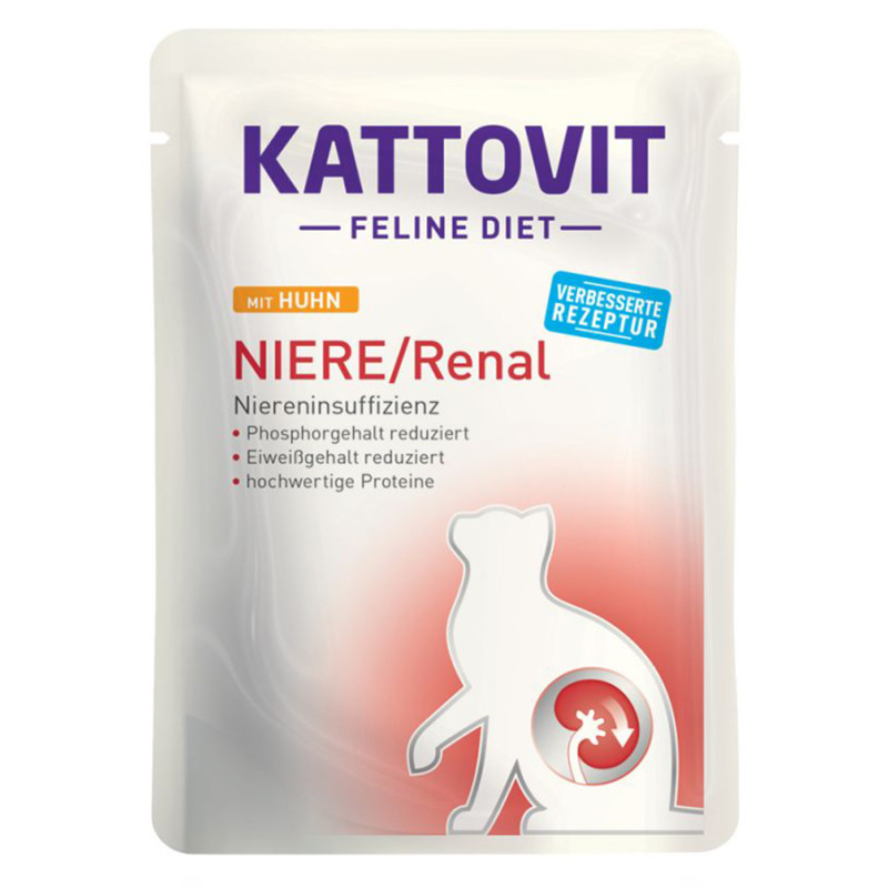 77222 - KATTOVIT RENAL ΚΟΤΟΠΟΥΛΟ 85gr φακελακι - Pet shop Petsite.gr - Kattovit