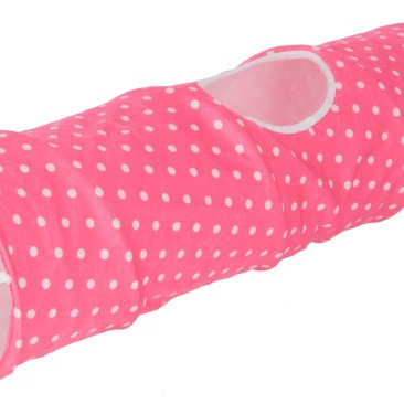 ΤΟΥΝΕΛ ΓΑΤΑΣ ΡΟΖ ΠΟΥΑ 100cm Φ25cm KERBL