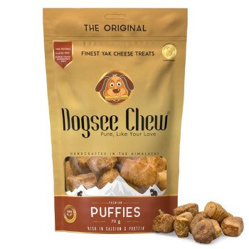 DOGSEE CHEW YAK CHEESE PUFFIES 70gr ΛΙΧΟΥΔΙΑ ΣΚΥΛΟΥ