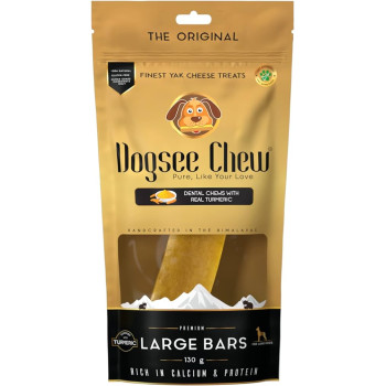 DOGSEE CHEW YAK CHESSE BAR LARGE 1pc/130gr ΛΙΧΟΥΔΙΑ ΣΚΥΛΟΥ