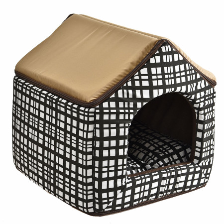 ΥΦΑΣΜΑΤΙΝΟ ΣΠΙΤΑΚΙ-ΚΡΕΒΑΤΑΚΙ ΚΑΡΩ 35*31*36cm PET C