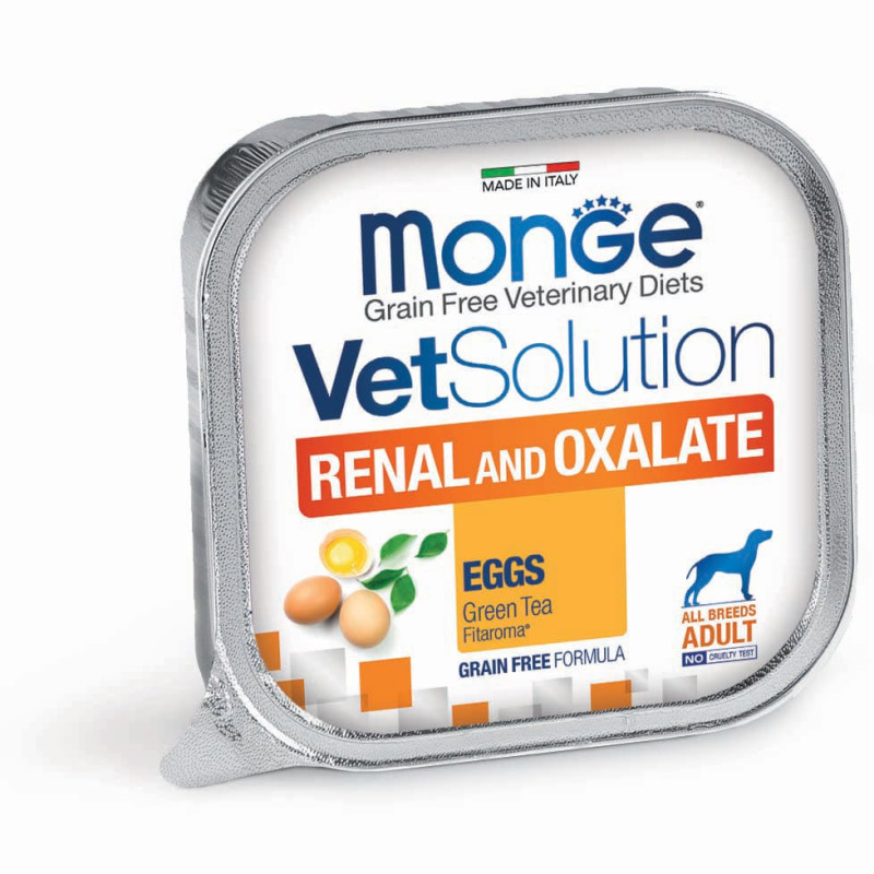 9470014526 - MONGE VET SOLUTION CANINE RENAL & OXALATE 150gr - Pet shop Tropikos on line - Monge