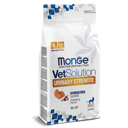 MONGE VET SOLUTION FELINE URINARY STRUVITE 1.5kg