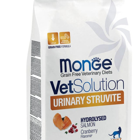 MONGE VET SOLUTION FELINE URINARY STRUVITE 1.5kg