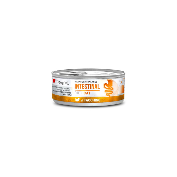 957268 - DISUGUAL METABOLIC BALANCE CAT INTESTINAL WITH TURKEY 85gr - Pet shop Tropikos on line - DisuguaL