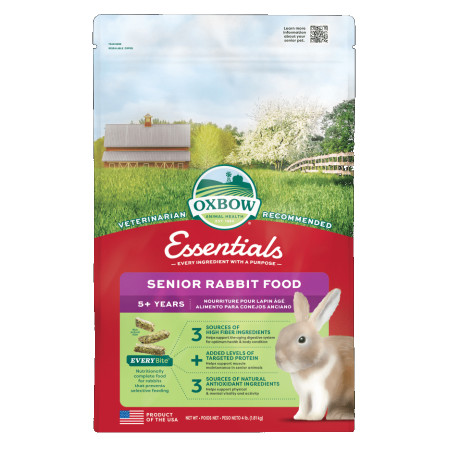 OXBOW ΠΛΗΡΗΣ ΤΡΟΦΗ SENIOR RABBIT +5 YEARS 1.81kg