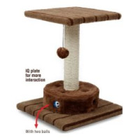 ΟΝΥΧΟΔΡΟΜΙΟ ΓΑΤΑΣ ΜΕ ΠΑΙΧΝΙΔΙ 36*36*46cm PET CAMEL