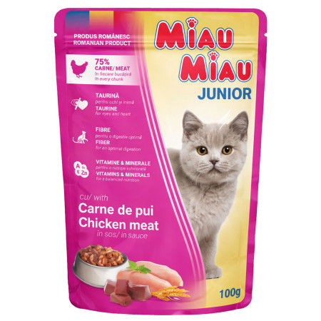 MIAU MIAU KITTEN ΚΟΤΟΠΟΥΛΟ ΣΕ ΣΑΛΤΣΑ 100gr