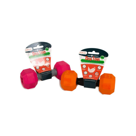 ΠΑΙΧΝΙΔΙ ΣΚΥΛΟΥ BARBELL M/L 18cm ΜΕ ΘΗΚΗ ΛΙΧΟΥΔΙΑΣ