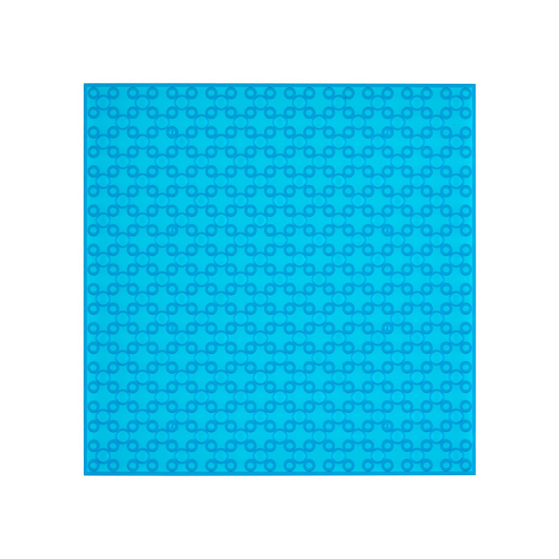 OB-P20TB4 - OPEN BRICKS® Διαφανής Βάση Κατασκευής Blue (4 τμχ) - Pet shop Petsite.gr - Open Brick Source