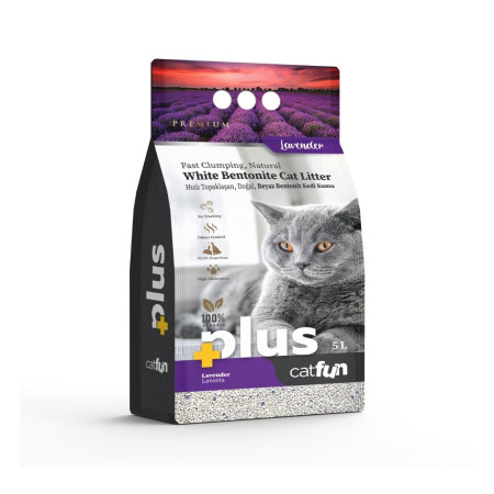 CATFUN PLUS CAT LITTER LAVENDER 5lt