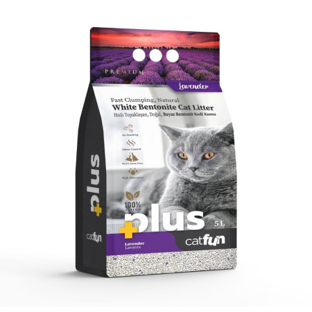 CATFUN PLUS ΑΜΜΟΣ ΓΑΤΑΣ ΛΕΒΑΝΤΑ 5lt