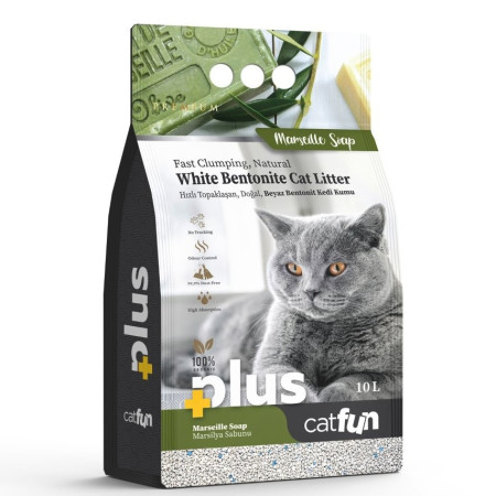 CATFUN PLUS ΑΜΜΟΣ ΓΑΤΑΣ ΣΑΠΟΥΝΙ ΜΑΣΣΑΛΙΑΣ 10lt