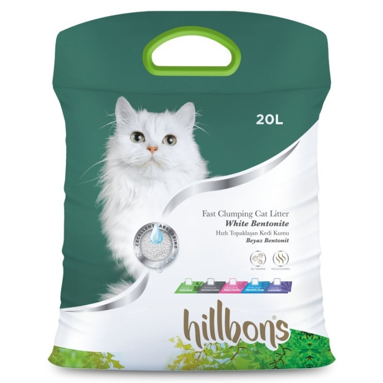 CF012 - HILLBONS ΑΜΜΟΣ ΓΑΤΑΣ BABY POWDER 20lt - Pet shop Tropikos on line - Petsan